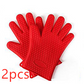 Food Grade Silicone Heat Resistant BBQ Glove Silicone Oven Mitts