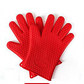 Food Grade Silicone Heat Resistant BBQ Glove Silicone Oven Mitts