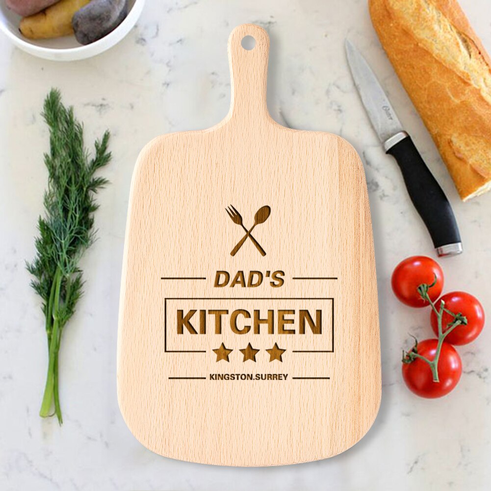 Personalized Engraved Cutting Board Housewarming Chopping Board Kitchen Gifts Decor for Anniversary