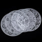 4 Pcs Stencils Flower Cake Plastic Spray Mold Cake Birthday Decoration Wedding Cake Bakery Tools DIY Mold Fondant Mold