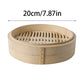 Cooking Bamboo Steamer Basket Dim Sum Dumpling Food Steamer With Lid Cookware, Dumpling Steamer Steam Pot Kitchen Cooking Tools