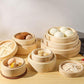 Cooking Bamboo Steamer Basket Dim Sum Dumpling Food Steamer With Lid Cookware, Dumpling Steamer Steam Pot Kitchen Cooking Tools