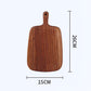 Black Walnut Cutting Board Wood Kitchen Solid Whole Wood Rootstock Fruit Lacquerless Wood Chopping Board Kitchen Wooden Board