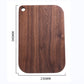 Black Walnut Cutting Board Wood Kitchen Solid Whole Wood Rootstock Fruit Lacquerless Wood Chopping Board Kitchen Wooden Board