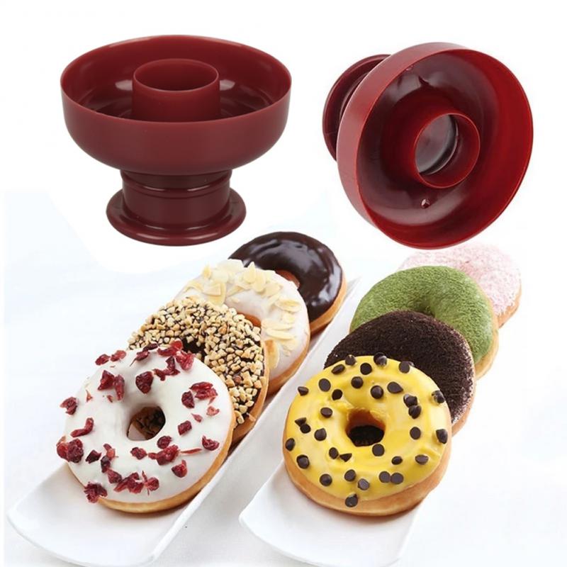 Donut Maker Cutter Cake Mold Flower Heart Shape Fudge Cake Bread Dessert Bakery Mould  Jelly Mold Chocolate Mold Baking Tools