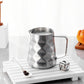 Stainless Steel Prismatic Designed Milk Frothing Pitcher Milk Jug Espresso Coffee Barista Craft Latte Cappuccino Cream Cup Maker