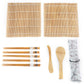 1/2/8 Pcs DIY Kitchen Sushi Maker Set Bamboo Sushi Making Tools Kit for Sushi Rice Roller Mold Roll Chopsticks Cooking Tools Set