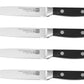 4/6/8p Steak Knife Set Stainless Steel Highly Polished Handles Outdoor Barbecue Tourist Facas De Cozinha CuteloTool Steak Knives