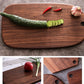 Black Walnut Cutting Board Wood Kitchen Solid Whole Wood Rootstock Fruit Lacquerless Wood Chopping Board Kitchen Wooden Board