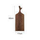 Black Walnut Cutting Board Wood Kitchen Solid Whole Wood Rootstock Fruit Lacquerless Wood Chopping Board Kitchen Wooden Board