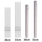 10/15Pcs Stainless Steel Barbecue Skewer Reusable BBQ Skewers Kebab Iron Stick For Outdoor Camping Picnic Tools Cooking Tools