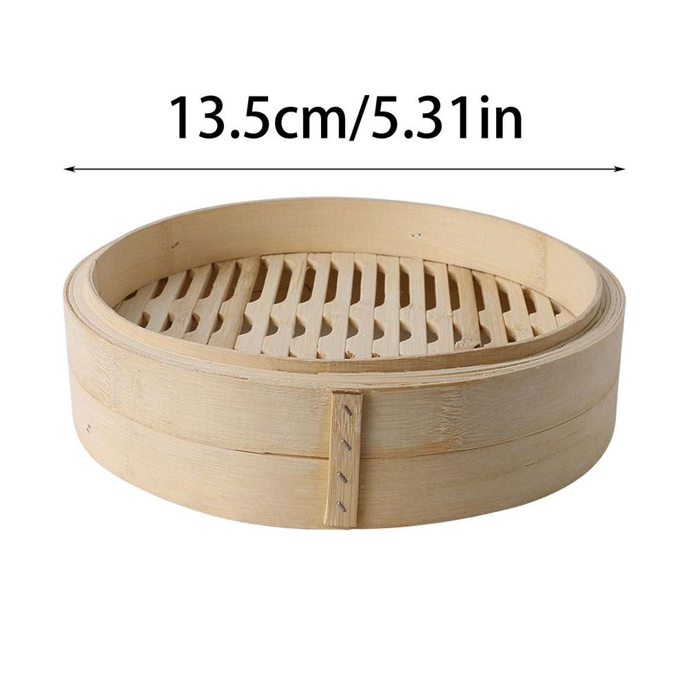 Cooking Bamboo Steamer Basket Dim Sum Dumpling Food Steamer With Lid Cookware, Dumpling Steamer Steam Pot Kitchen Cooking Tools