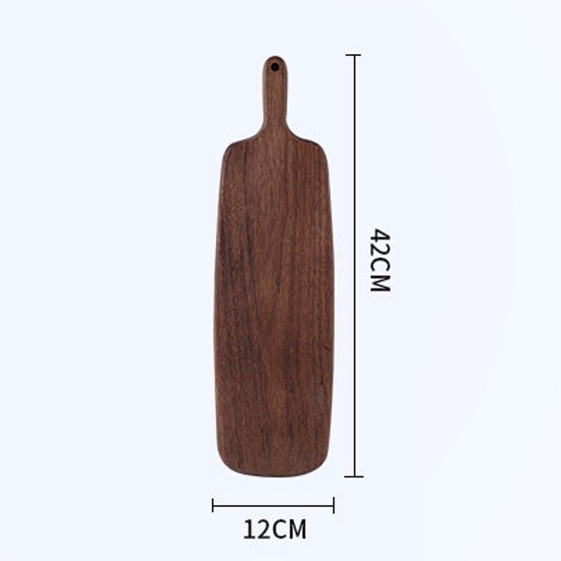 Black Walnut Cutting Board Wood Kitchen Solid Whole Wood Rootstock Fruit Lacquerless Wood Chopping Board Kitchen Wooden Board