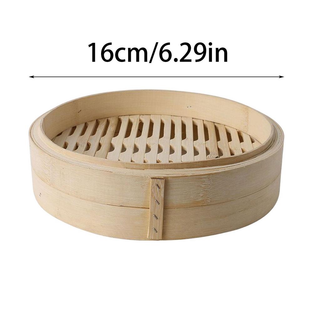 Cooking Bamboo Steamer Basket Dim Sum Dumpling Food Steamer With Lid Cookware, Dumpling Steamer Steam Pot Kitchen Cooking Tools