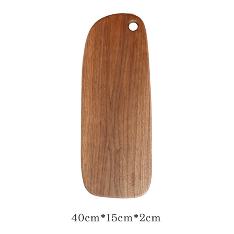 Black Walnut Cutting Board Wood Kitchen Solid Whole Wood Rootstock Fruit Lacquerless Wood Chopping Board Kitchen Wooden Board