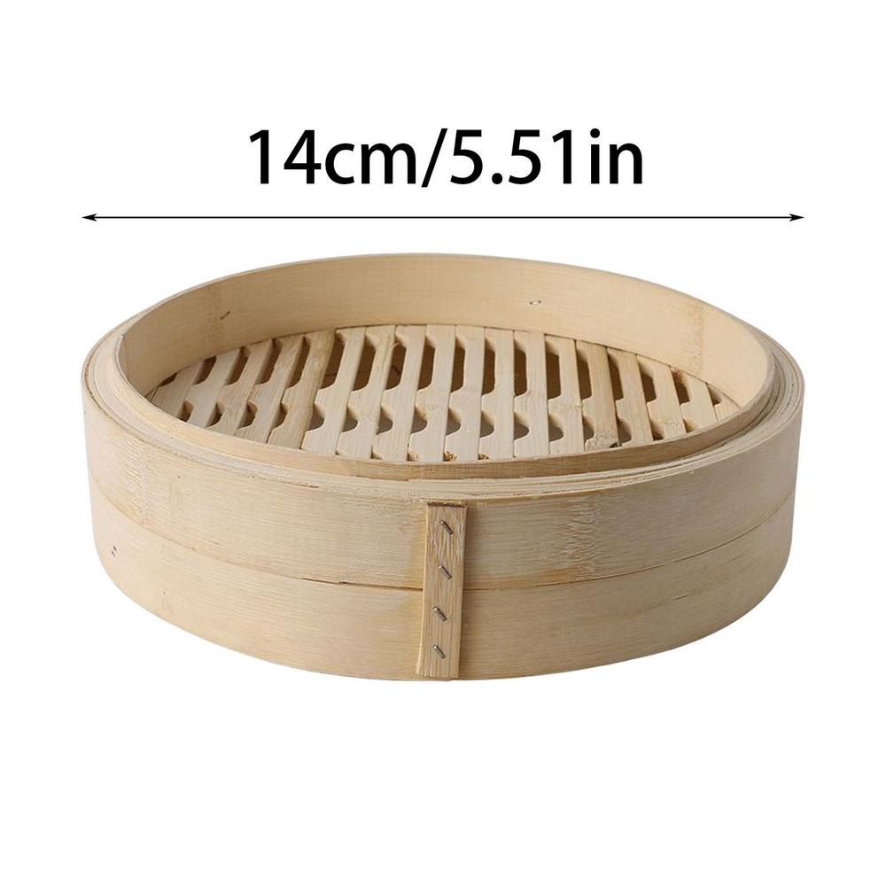 Cooking Bamboo Steamer Basket Dim Sum Dumpling Food Steamer With Lid Cookware, Dumpling Steamer Steam Pot Kitchen Cooking Tools