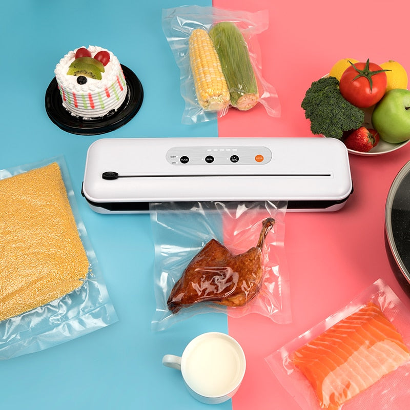 LAIMENG Vacuum Packing Machine Sous Vide Vacuum Sealer For Food Storage New Food Packer Vacuum Bags for Vacuum Packaging S273