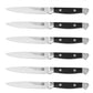 4/6/8p Steak Knife Set Stainless Steel Highly Polished Handles Outdoor Barbecue Tourist Facas De Cozinha CuteloTool Steak Knives