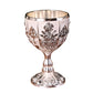 30/40ML Aluminum Alloy Wine Glasses Retro Dinnerware Goblet Vintage European Style Spirit Vodka Champagne Glasses Bar Home Decor