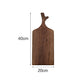 Black Walnut Cutting Board Wood Kitchen Solid Whole Wood Rootstock Fruit Lacquerless Wood Chopping Board Kitchen Wooden Board